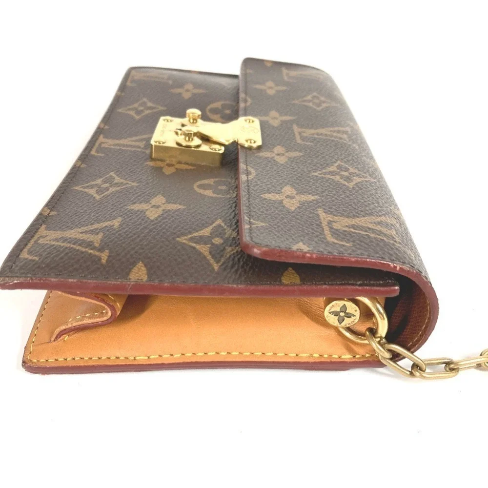 LOUIS VUITTON Authentic Brown Monogram Canvas Shoulder Bag